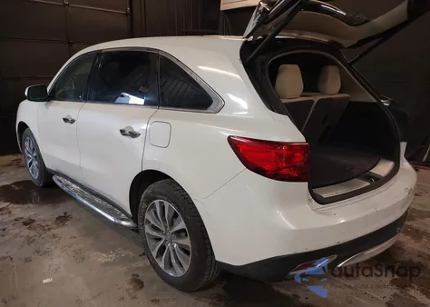 2014 Acura Mdx Technology Pkg W/Entertainment Pkg из США, поврежденный, VIN 5FRYD4H69EB046442